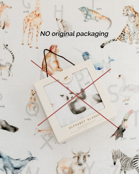 Alphabet Blanket Open Box Sale