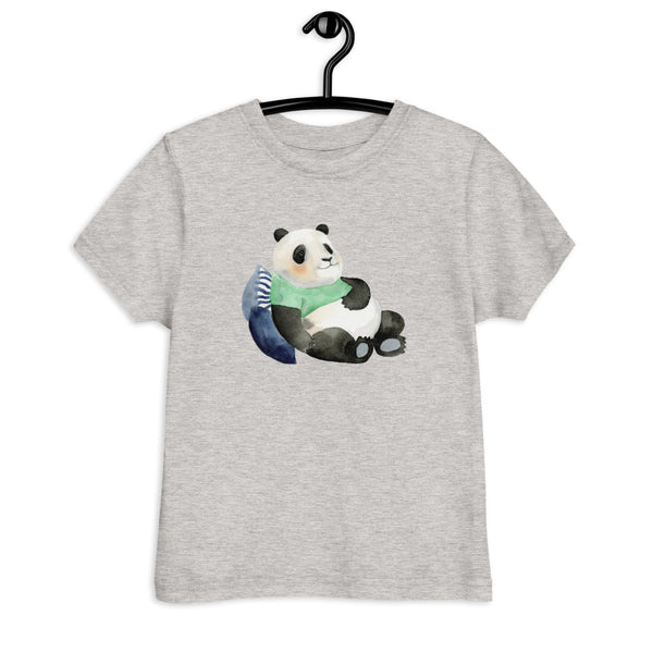 Lounging Panda Toddler Short Sleeve Tee